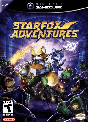 Star Fox Adventures box cover front